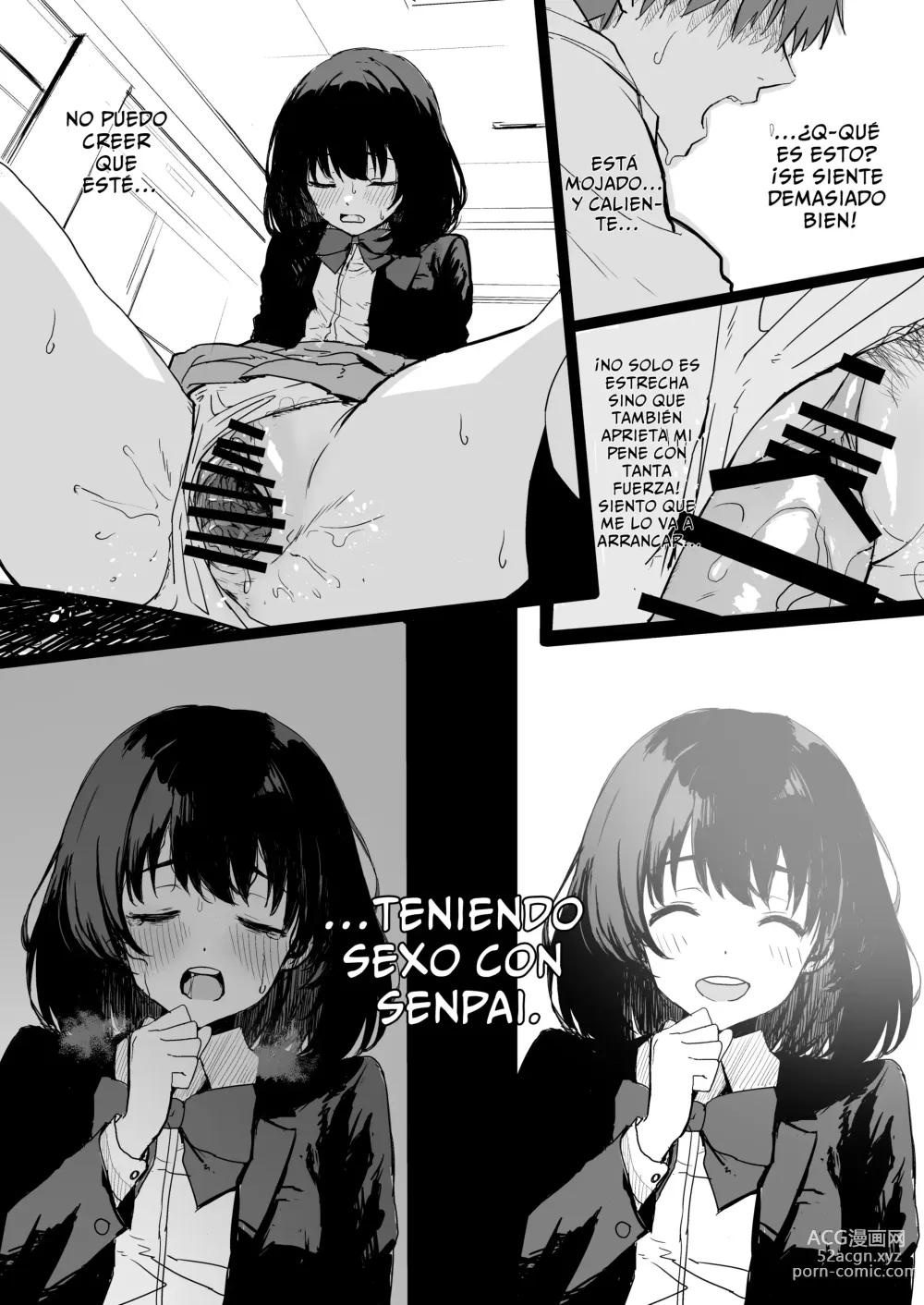 Page 10 of doujinshi Sakuraba Senpai wa Misetagari 1