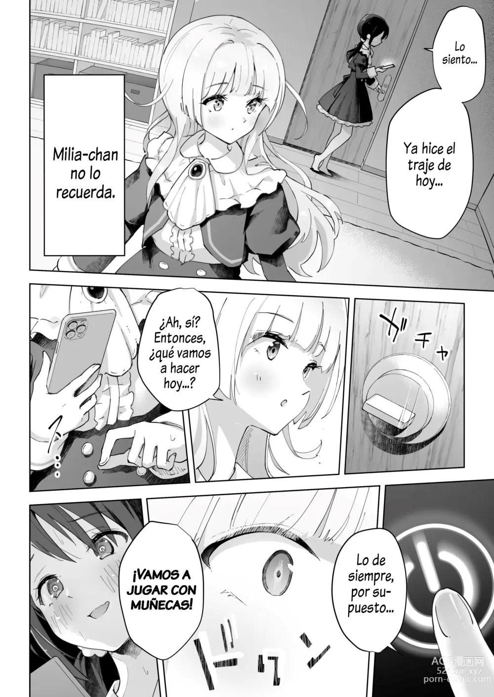 Page 7 of doujinshi Shinyu wa Watashi no Kisekae Acme Ningyo