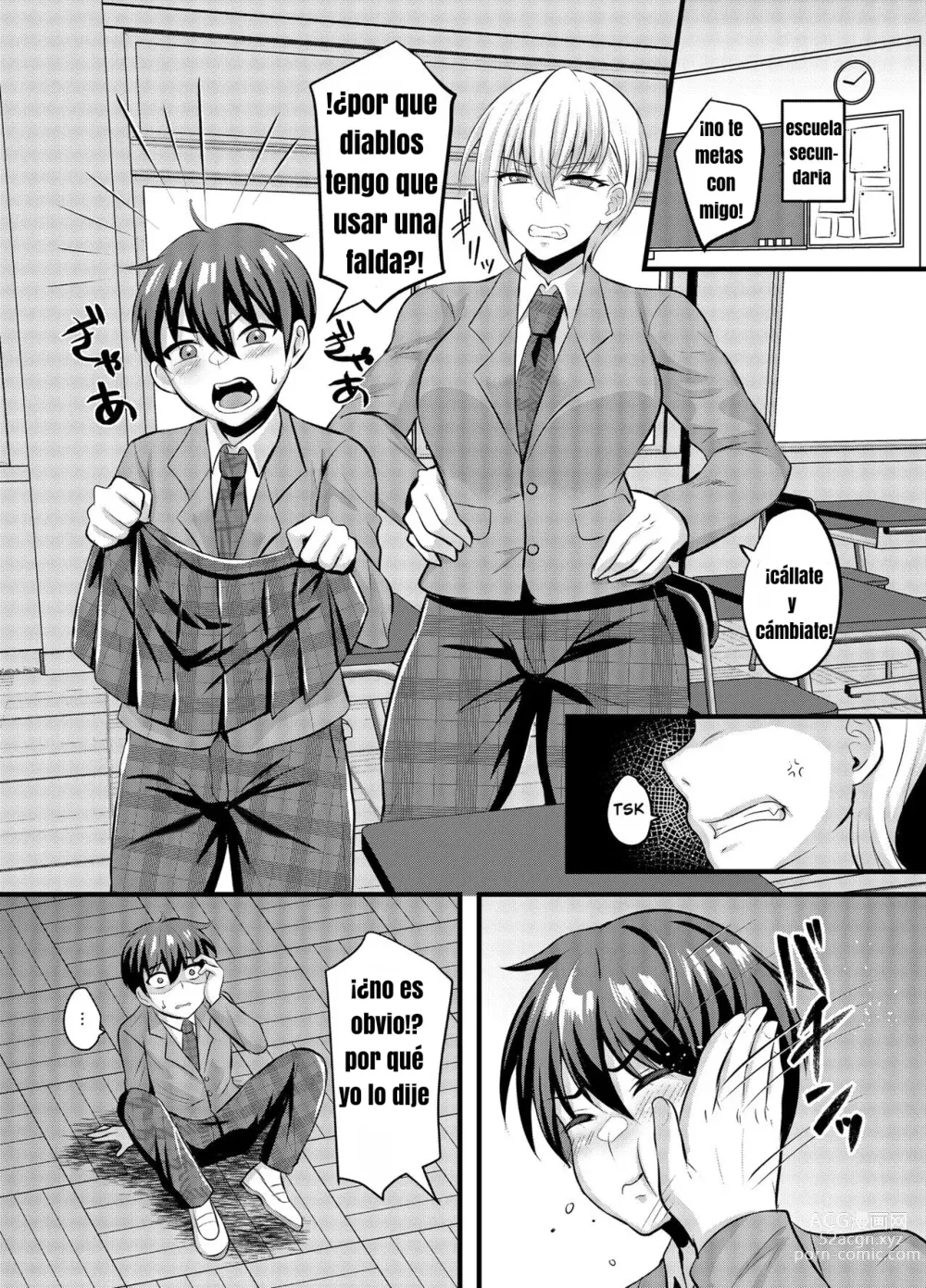 Page 2 of doujinshi Joshi ni Kobiru Danshi-tachi