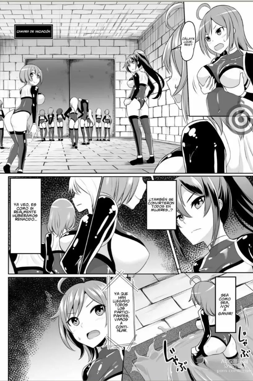 Page 4 of manga Fall Girls