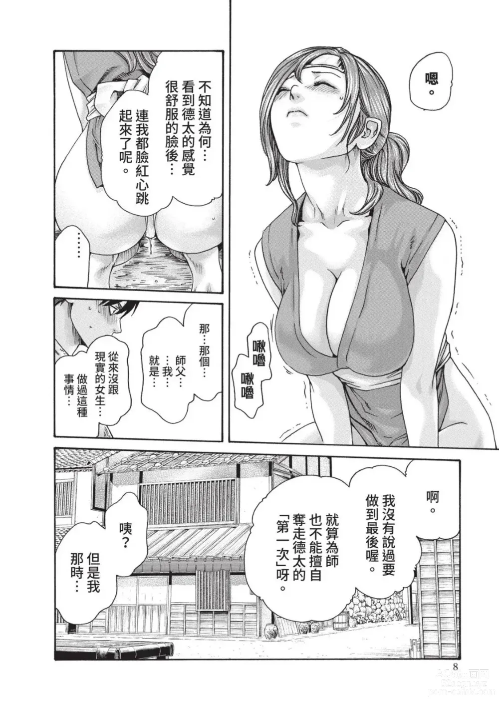 Page 10 of manga 霰草忍法帖 4