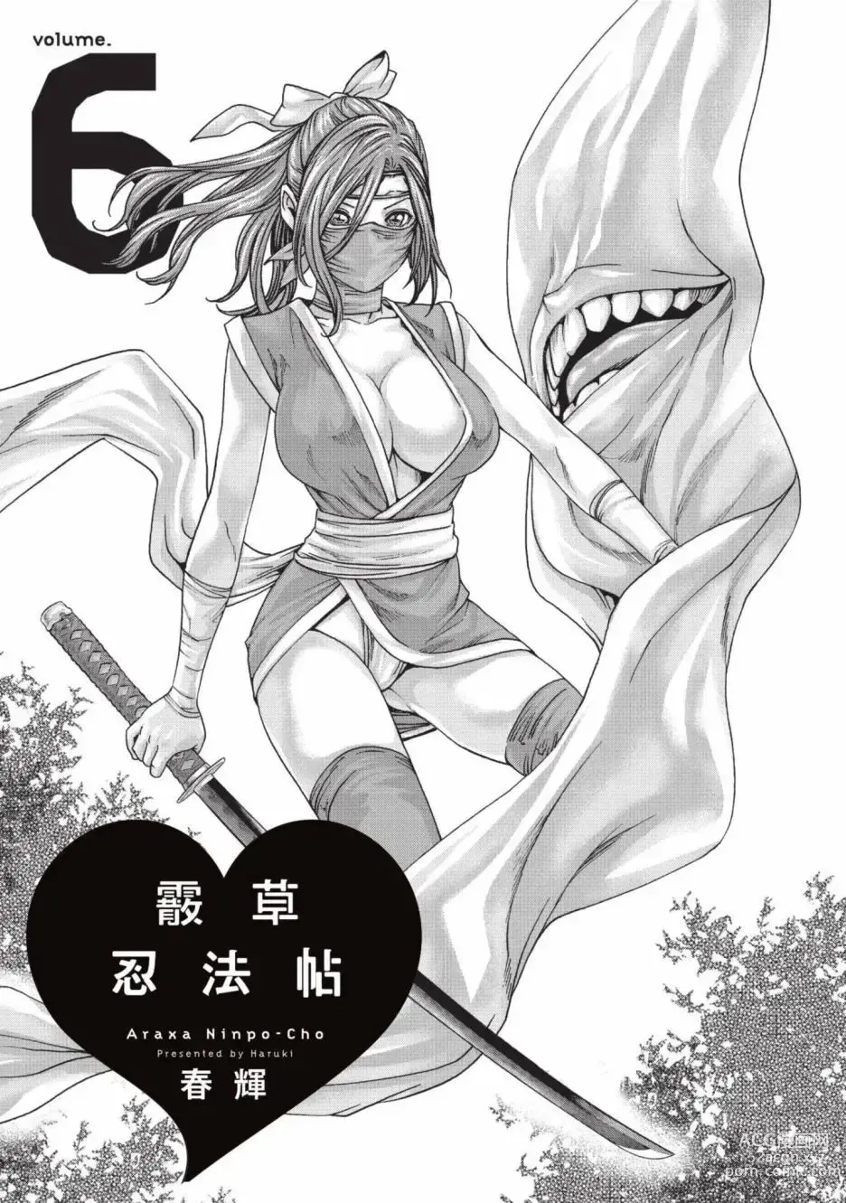 Page 3 of manga 霰草忍法帖 6