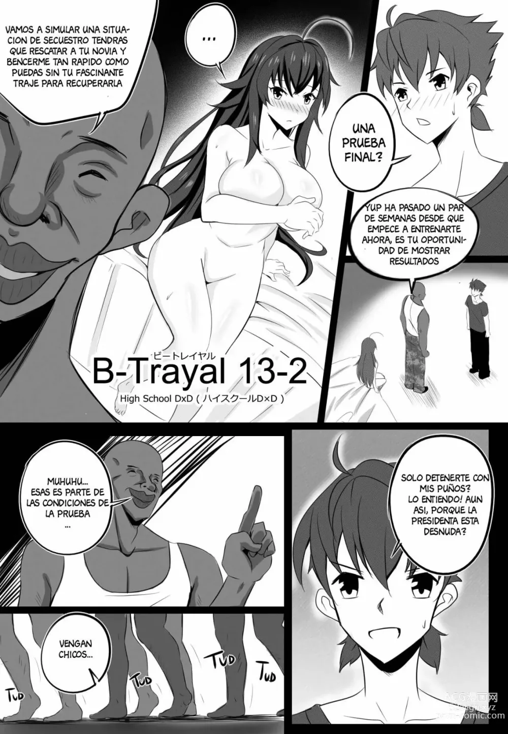 Page 4 of doujinshi B-Trayal 13-2 Rias