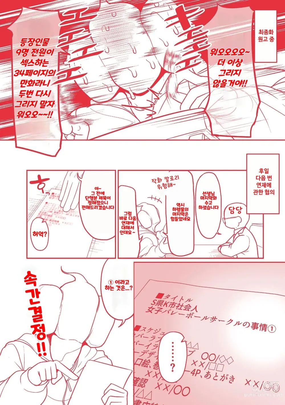 Page 227 of manga S현 K시 사회인 여자 배구 서클의 사정 1