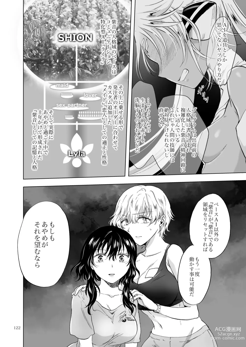 Page 121 of doujinshi Yumeiro no Repurika [Naka] Aiyoku no Genei