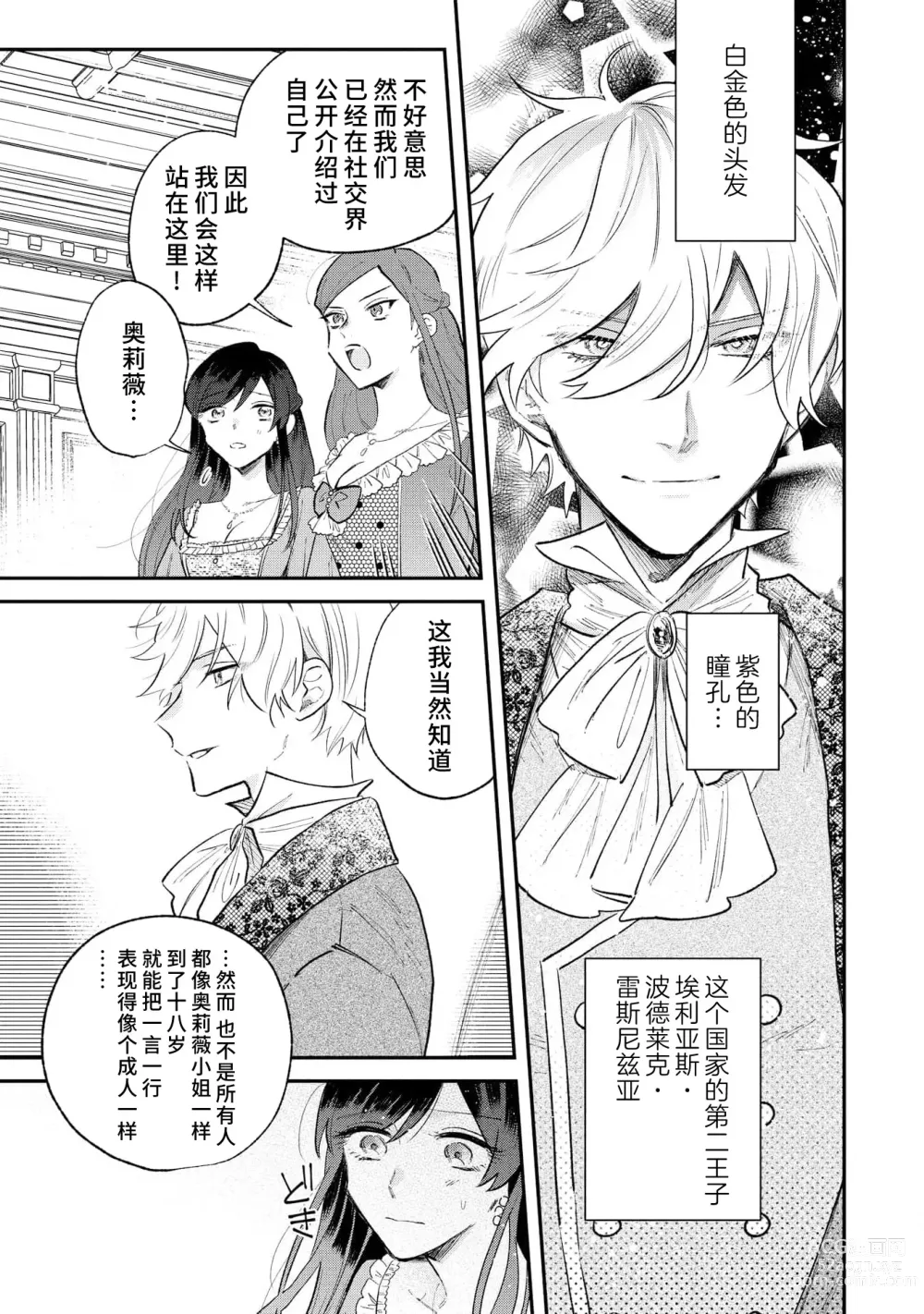 Page 6 of manga 坏心眼的王子让新娘无处可逃～傲娇溺爱王子甜过头的陷阱～