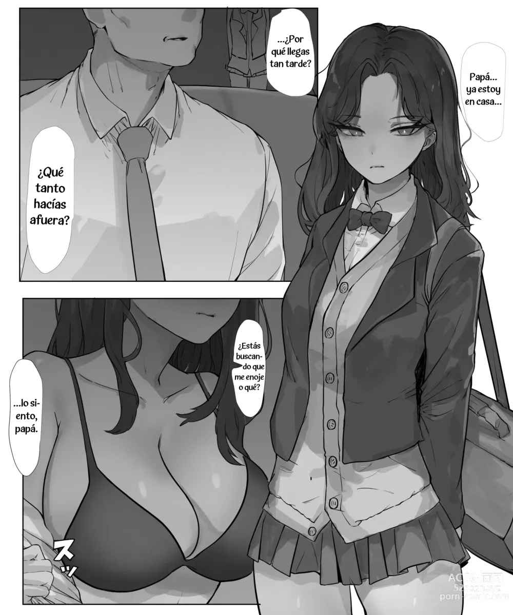 Page 2 of doujinshi Una hija y su padre en una inapropiada relación