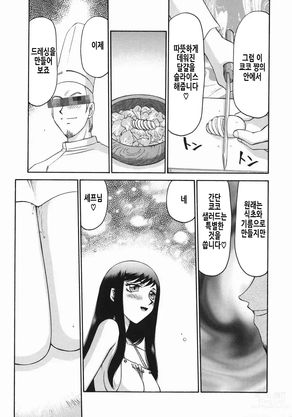 Page 192 of manga 노예 아나운서 쿄코