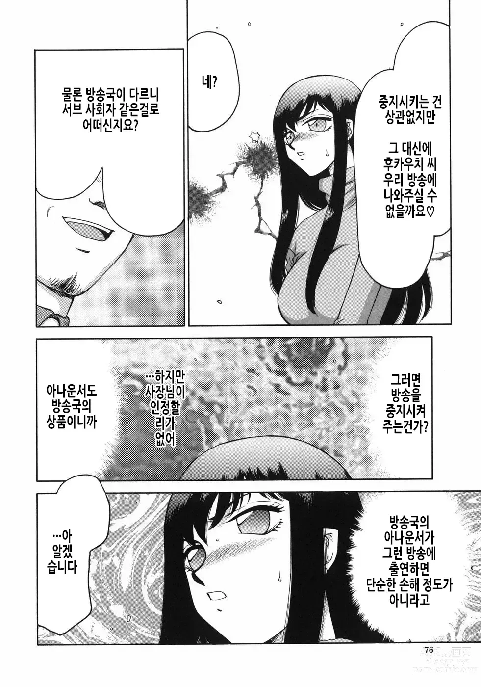 Page 79 of manga 노예 아나운서 쿄코