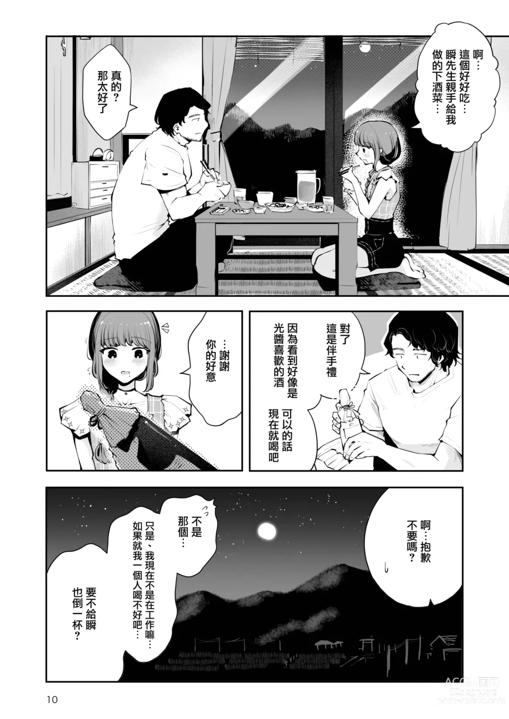 Page 10 of doujinshi 曲折的夜晚