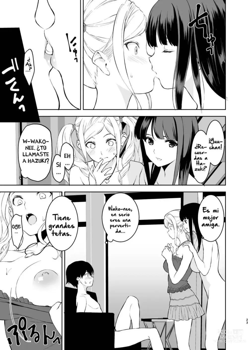 Page 22 of doujinshi Seiso na Ane ga Suki nanoni, Bitch to Sex Shiteru Ore 4