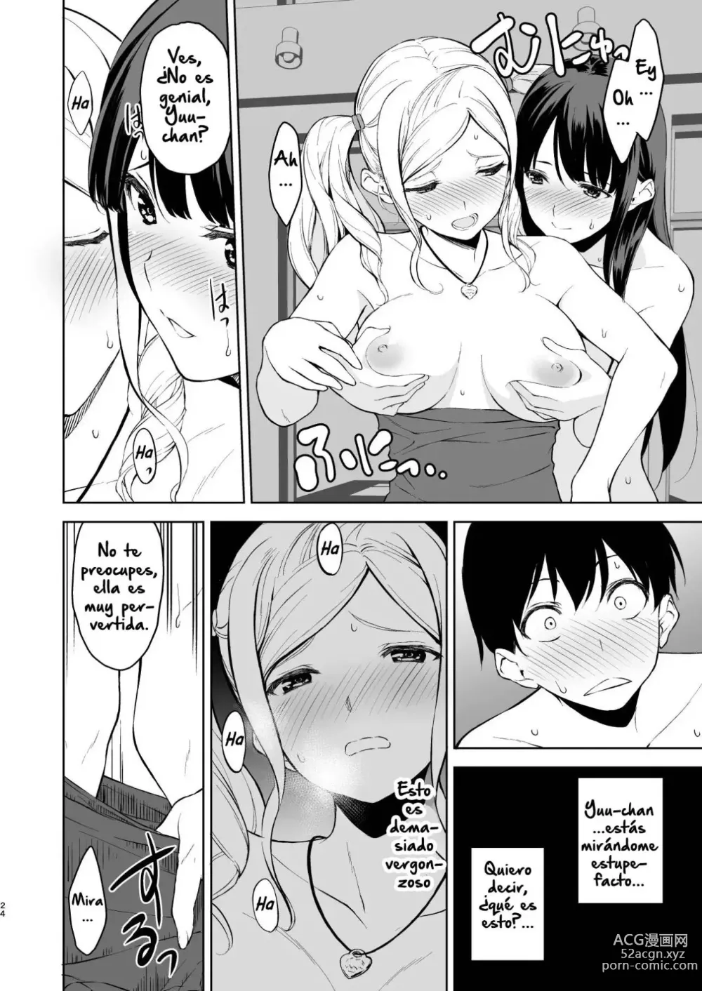 Page 23 of doujinshi Seiso na Ane ga Suki nanoni, Bitch to Sex Shiteru Ore 4