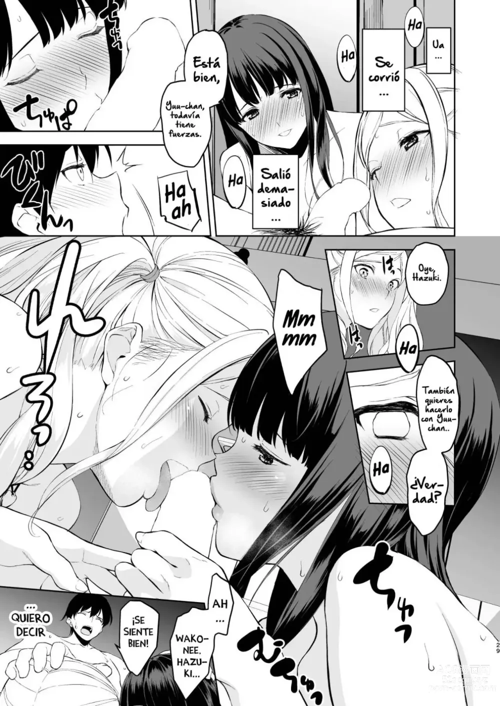 Page 28 of doujinshi Seiso na Ane ga Suki nanoni, Bitch to Sex Shiteru Ore 4