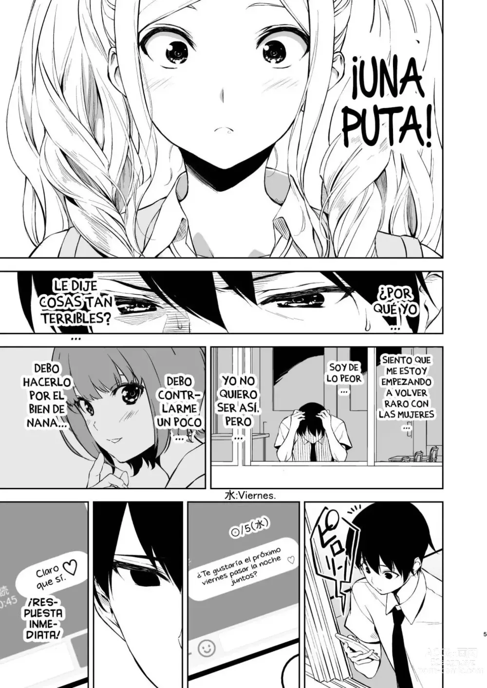 Page 4 of doujinshi Seiso na Ane ga Suki nanoni, Bitch to Sex Shiteru Ore 4