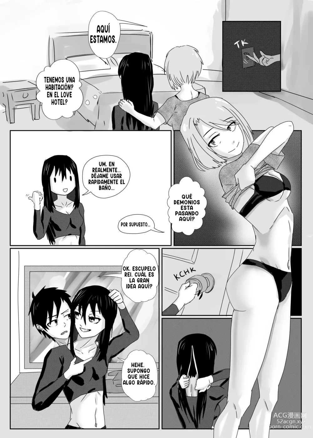 Page 12 of doujinshi Impossible Girlfriend