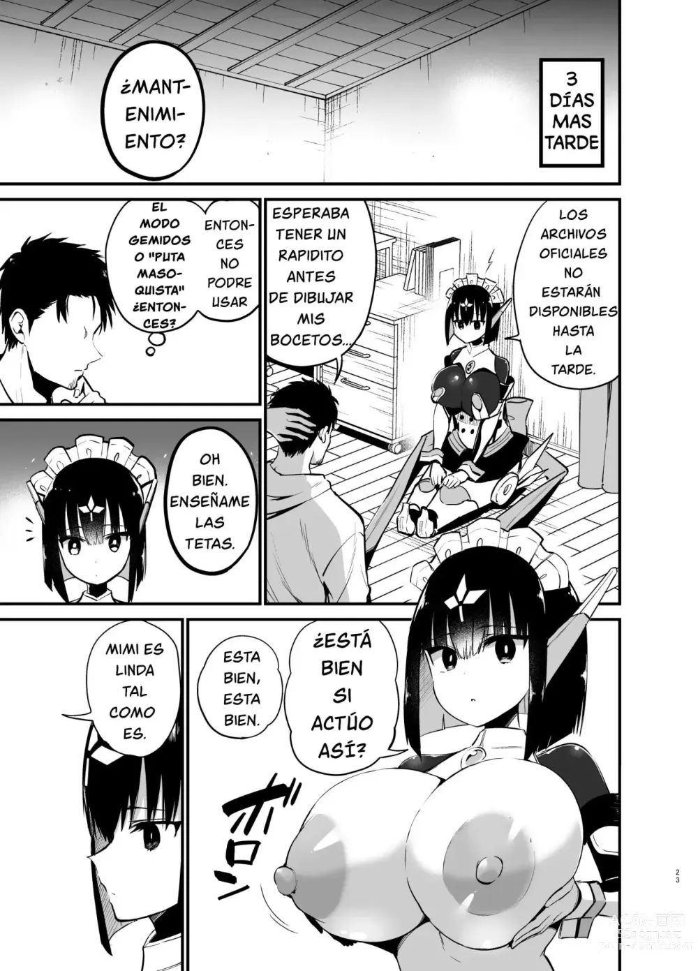 Page 22 of doujinshi AI ni Shigoto o Torareta Mangaka, Seieki mo Torareru.