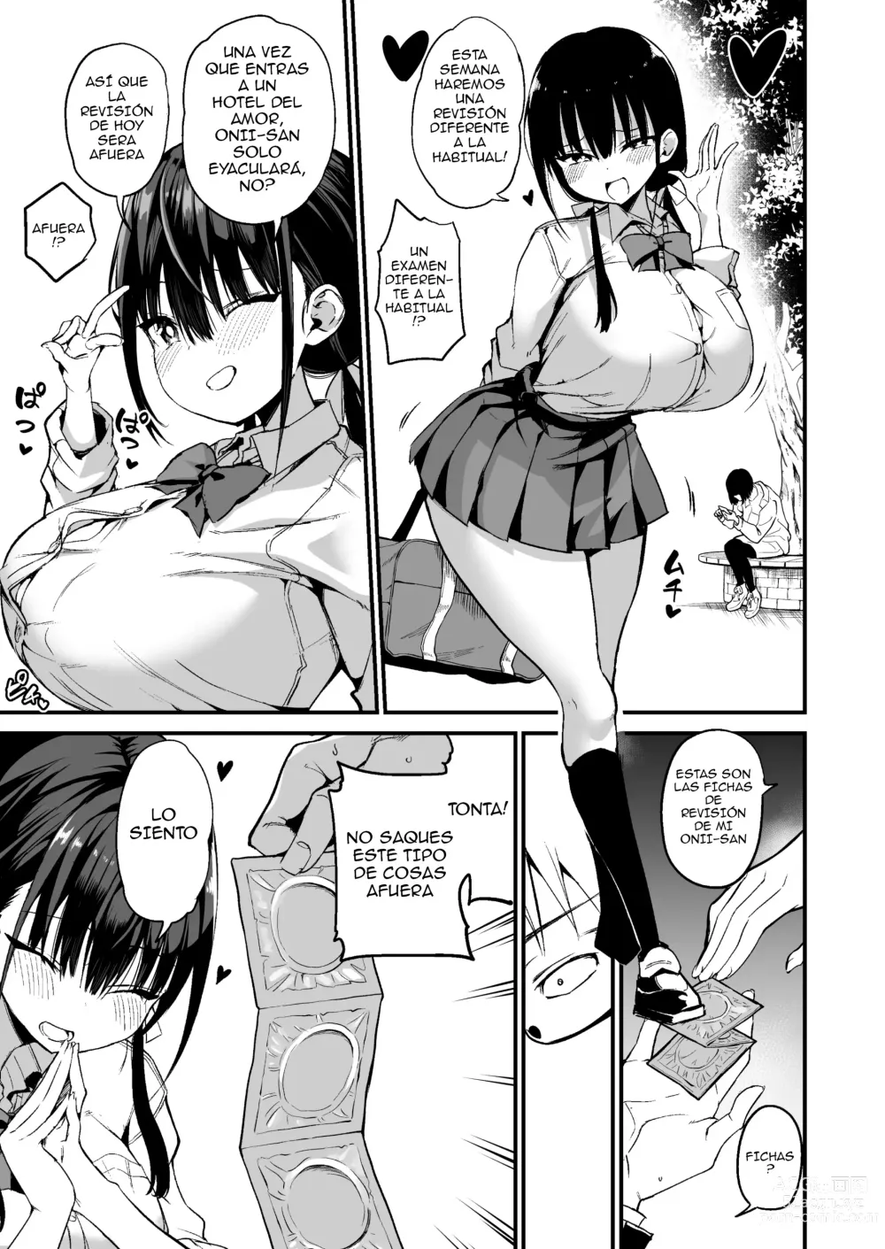 Page 10 of doujinshi Kanojo no Imouto ga Kyonyuu MiniSkir JK de Koakuma-kei + Extra