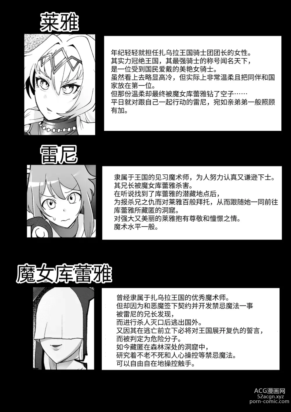 Page 2 of doujinshi Shasei Shitasa ni Subete o Sutete Buzama Koi suru Zako Chinpo Onna Kishi