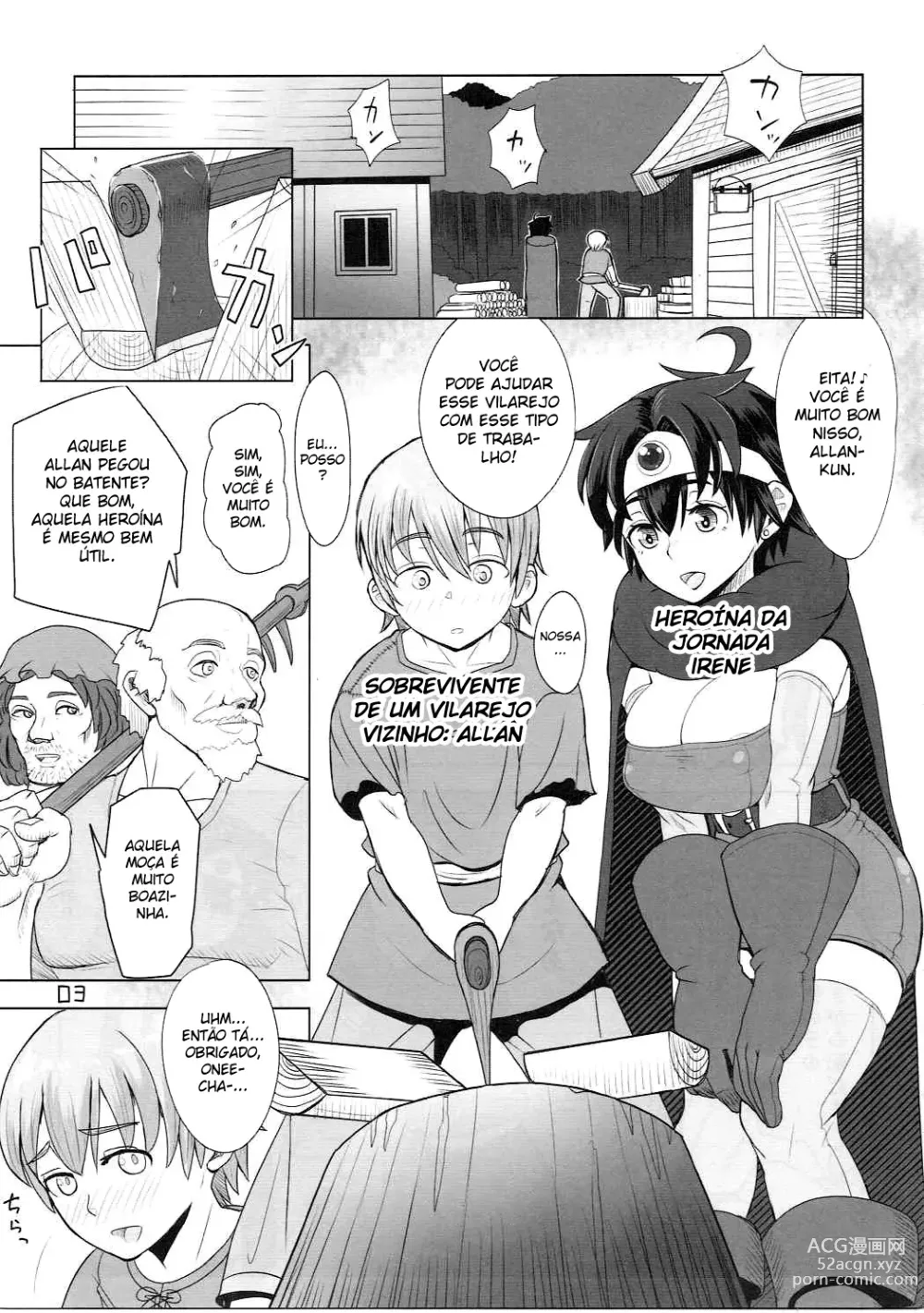 Page 2 of doujinshi Mendoumi no Ii Yuusha-sama