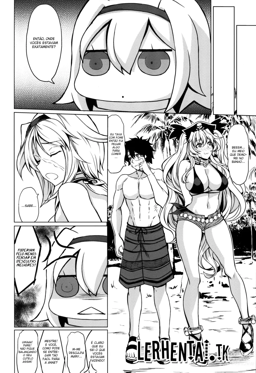 Page 20 of doujinshi Summer Break and Halloween