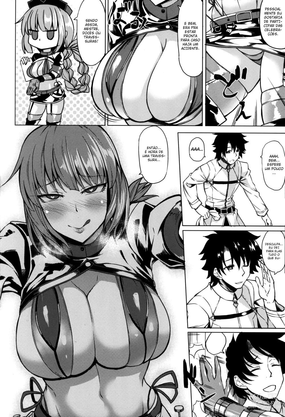 Page 22 of doujinshi Summer Break and Halloween