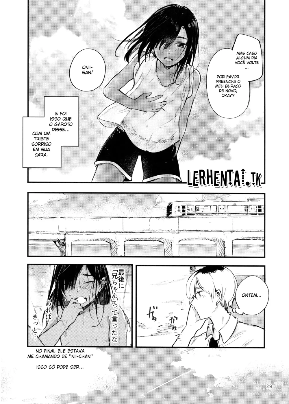 Page 30 of doujinshi Minna Ana ga Aiteru