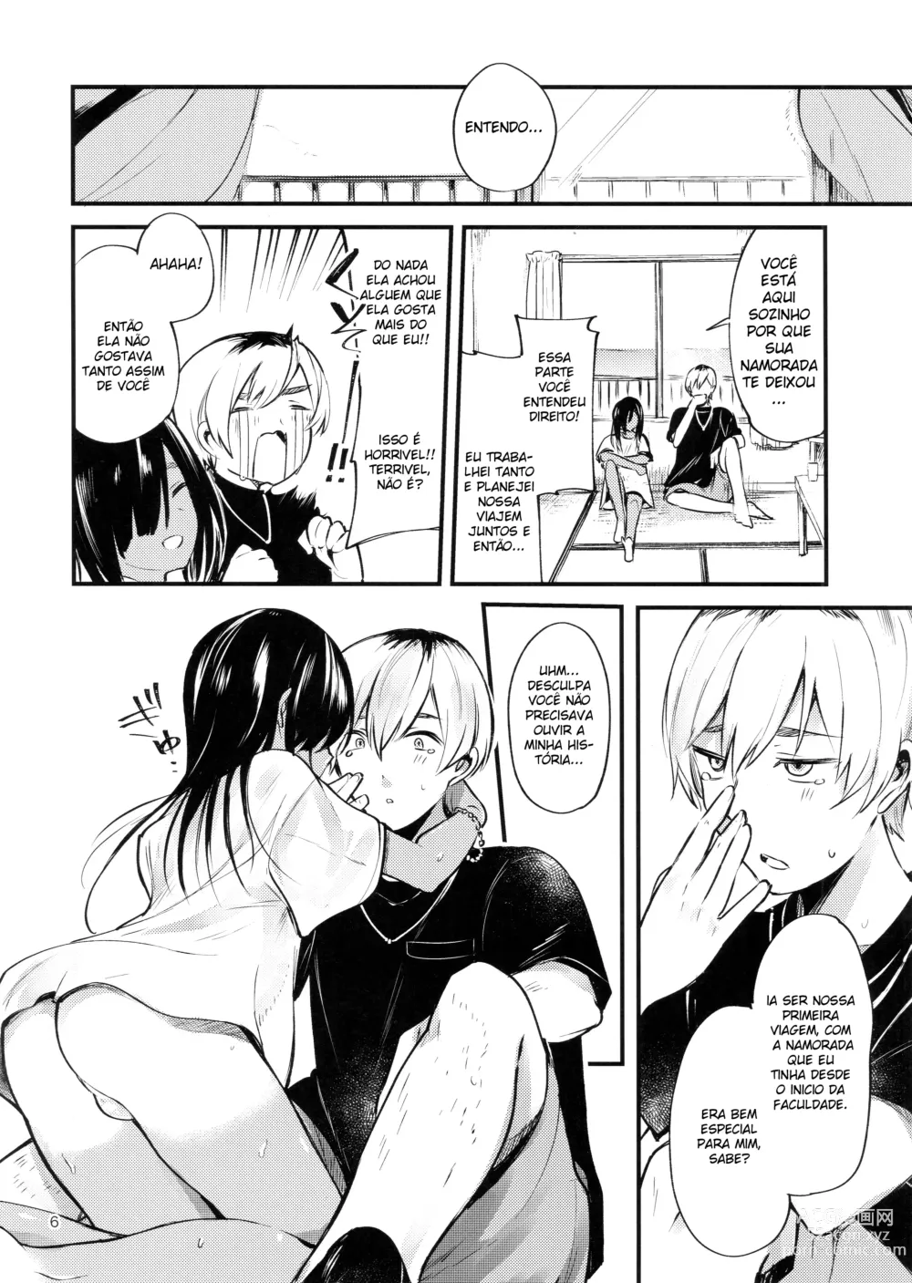 Page 7 of doujinshi Minna Ana ga Aiteru