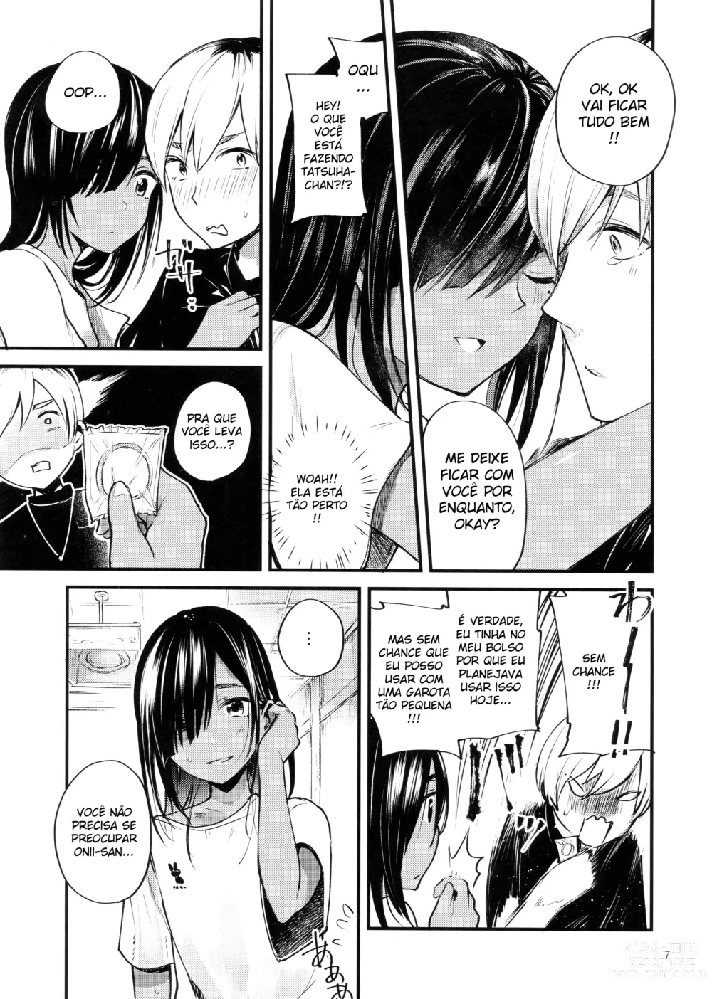 Page 8 of doujinshi Minna Ana ga Aiteru