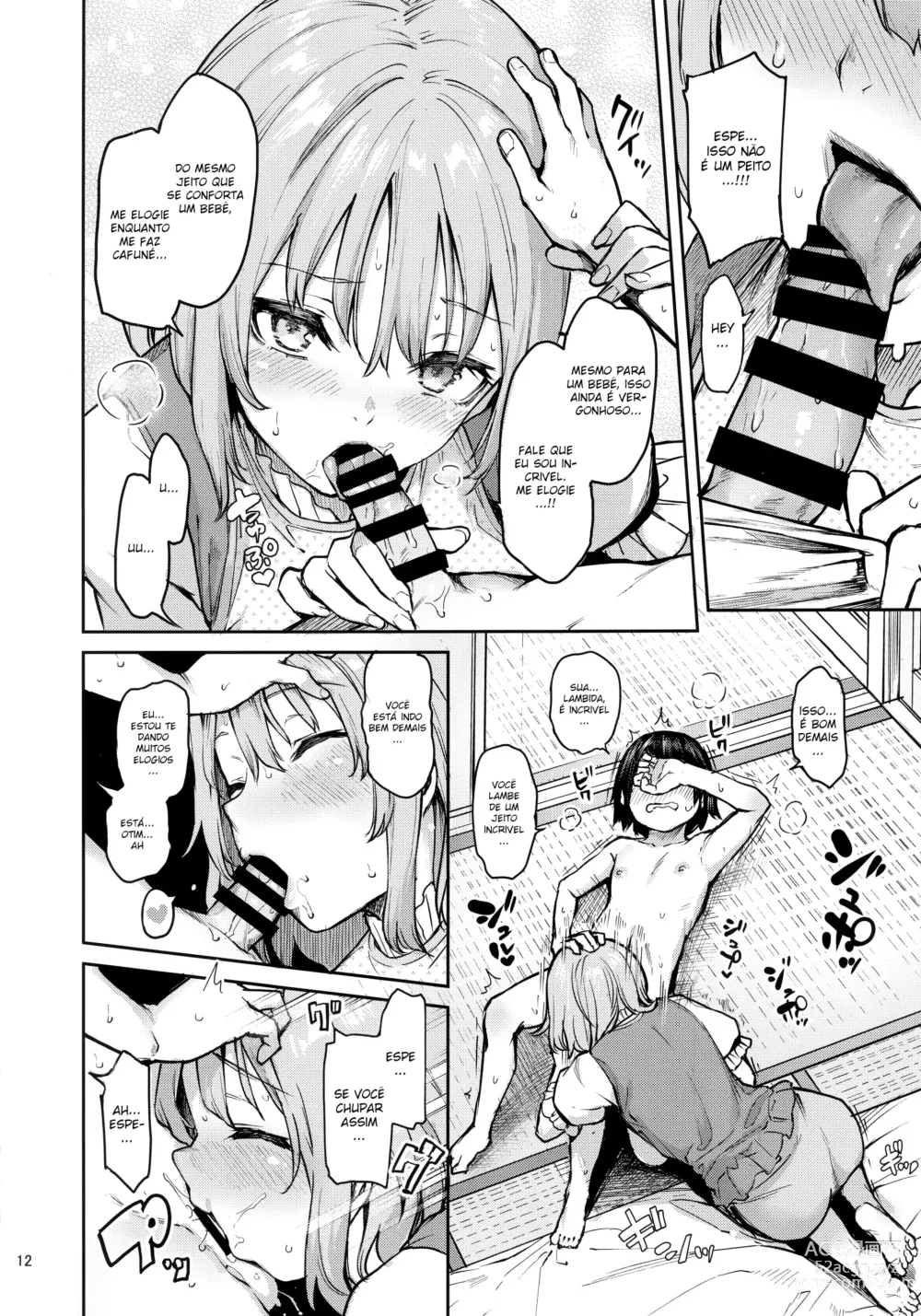 Page 11 of doujinshi Wachiki wa Aka-chan ni Nari Moushita