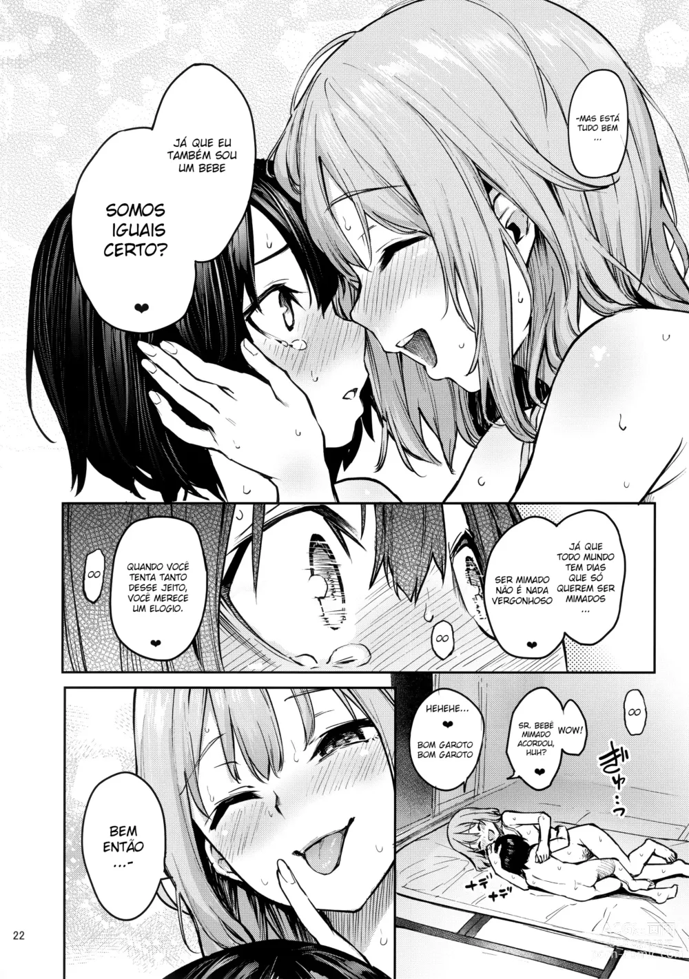 Page 21 of doujinshi Wachiki wa Aka-chan ni Nari Moushita