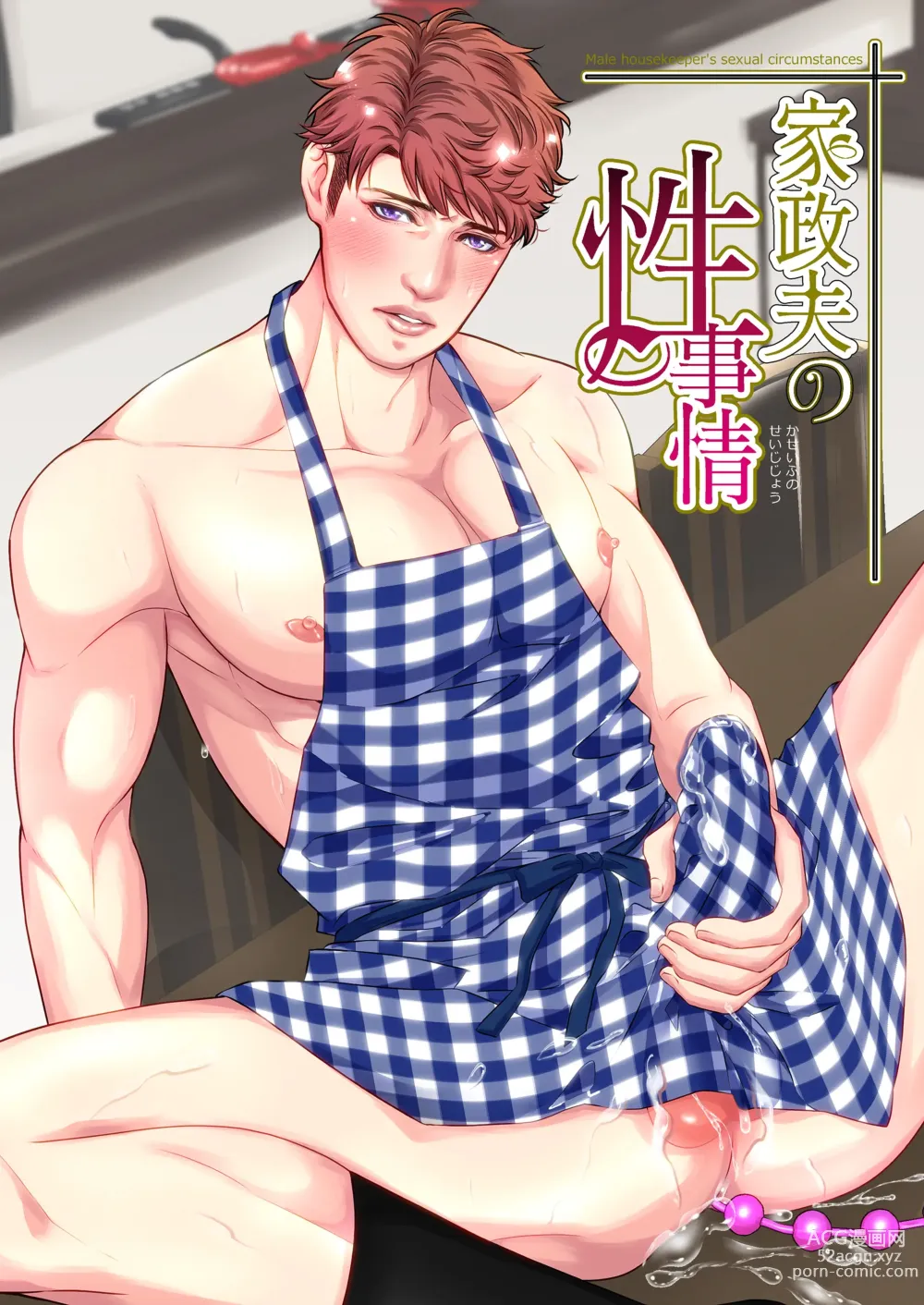 Page 1 of doujinshi Kaseifu no Seijijou - Male housekeepers sexual circumstances