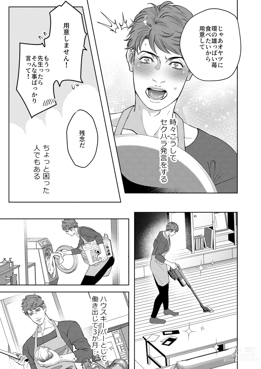 Page 7 of doujinshi Kaseifu no Seijijou - Male housekeepers sexual circumstances