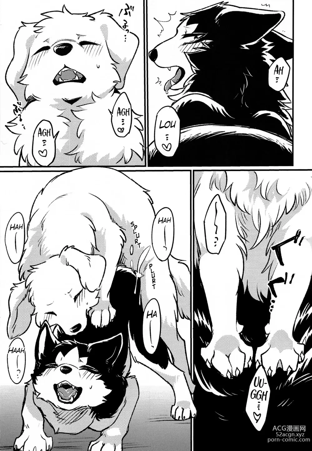 Page 14 of doujinshi More,more,MORE! (decensored)