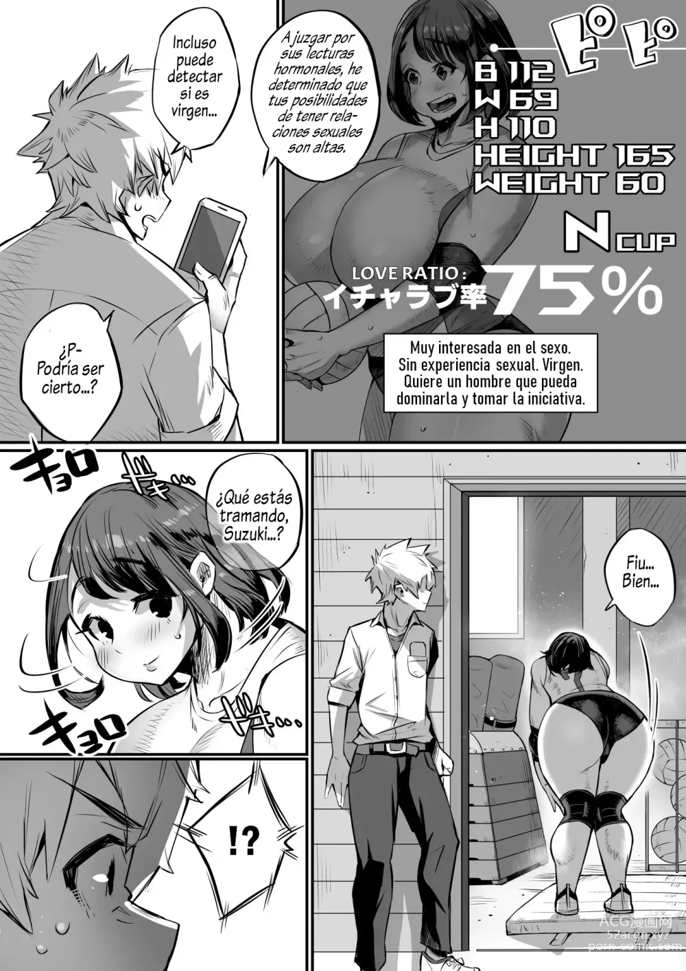 Page 8 of doujinshi Bakunyuu Icha Love Gakuen