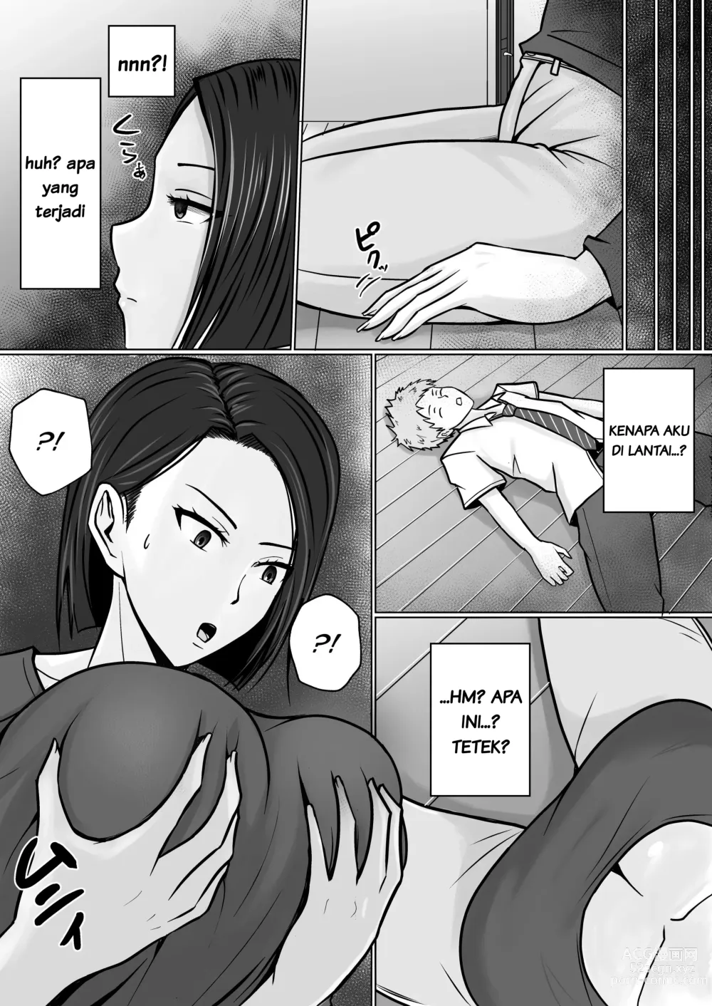 Page 16 of doujinshi Aku Merasuki Ibu Temanku, Yang Membenciku.