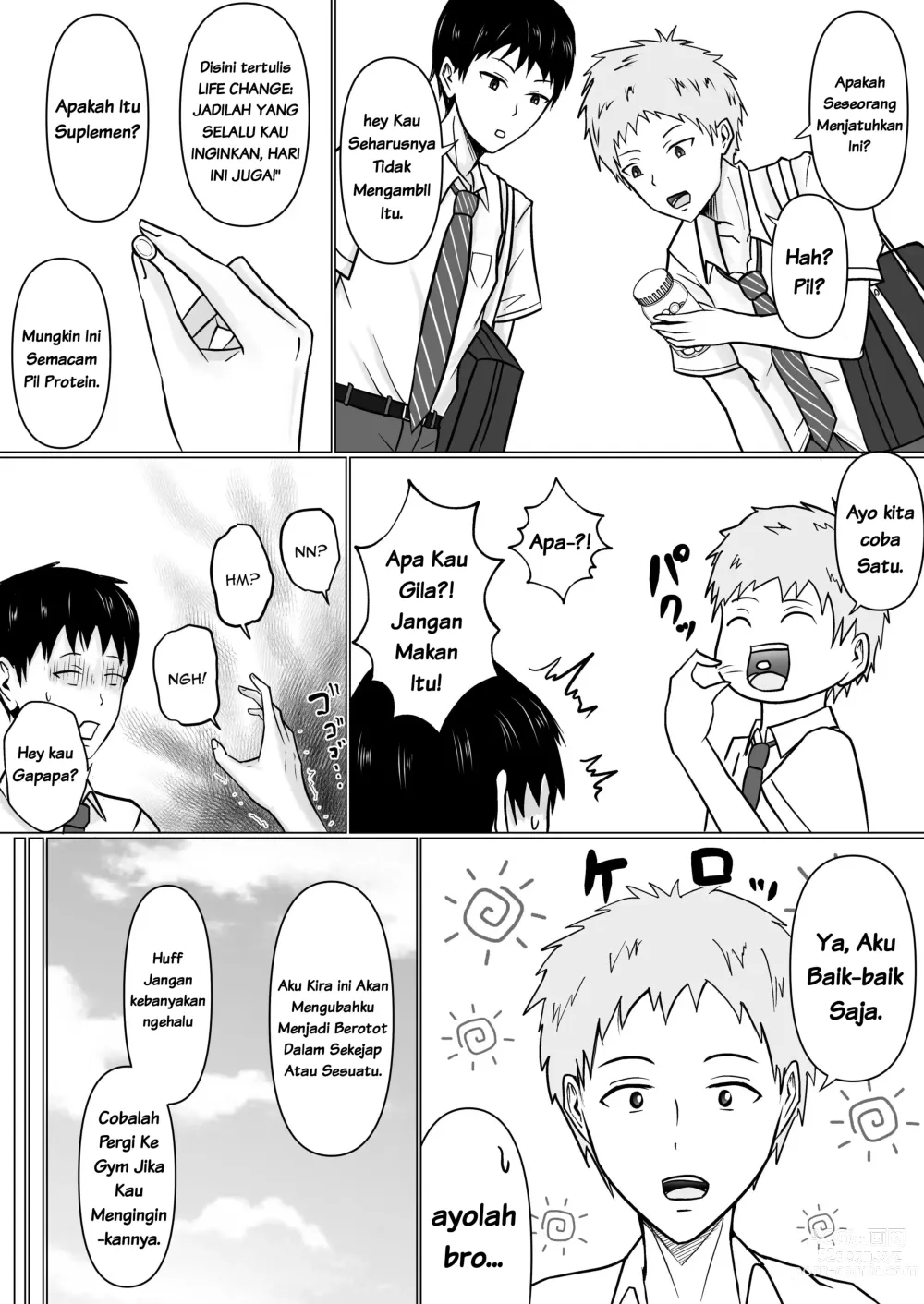 Page 5 of doujinshi Aku Merasuki Ibu Temanku, Yang Membenciku.