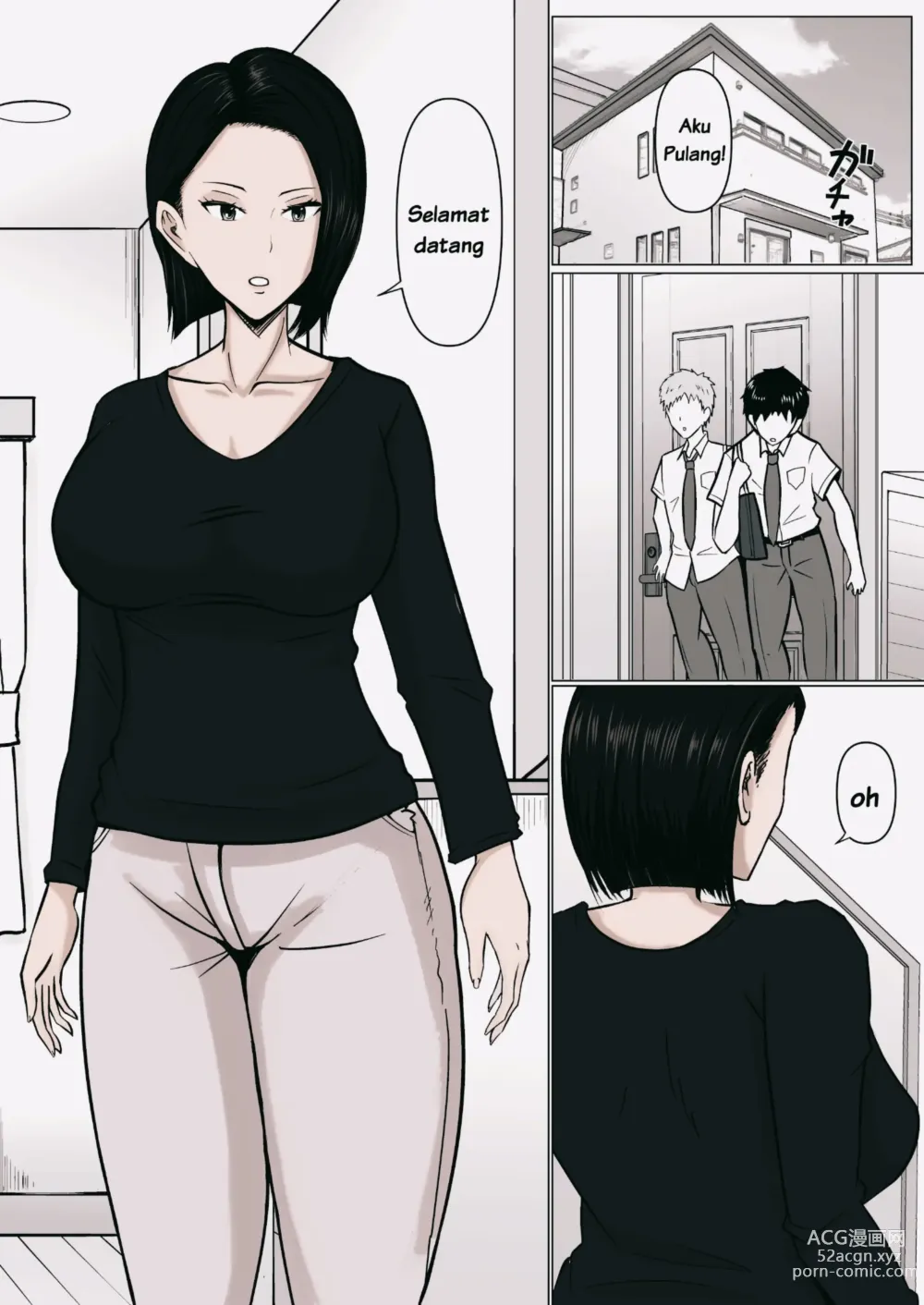 Page 6 of doujinshi Aku Merasuki Ibu Temanku, Yang Membenciku.