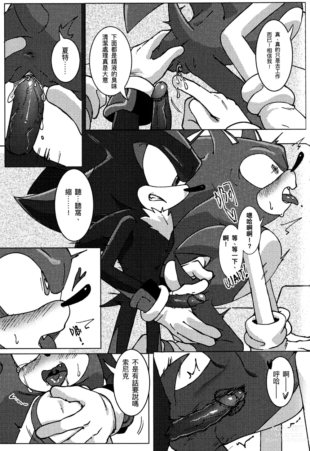 Page 14 of doujinshi Sonic Ranbou!! (decensored)