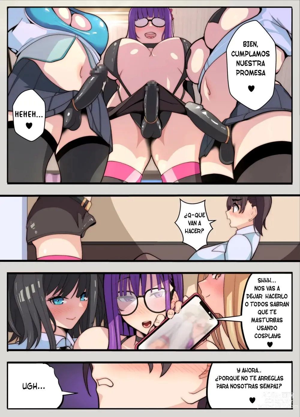 Page 5 of doujinshi Como yo el fotografo termine usando cosplays