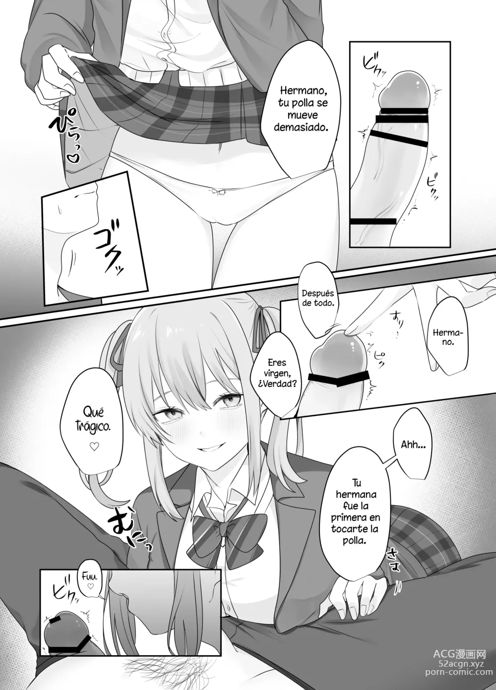 Page 13 of doujinshi Atrapado en una Habitación Cerrada para Tener Sexo con la Perra de tu Hermana Pequeña