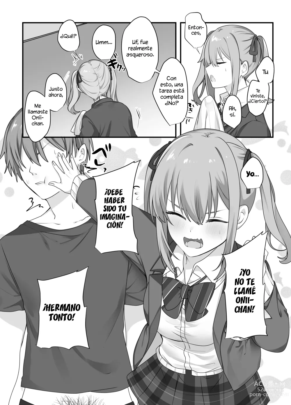 Page 15 of doujinshi Atrapado en una Habitación Cerrada para Tener Sexo con la Perra de tu Hermana Pequeña