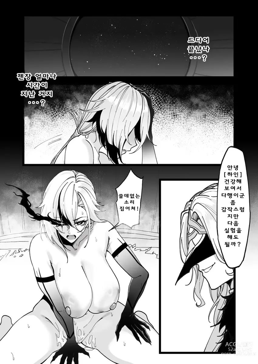 Page 2 of doujinshi Hakase no Kenkyuu Meshitsukai Hen