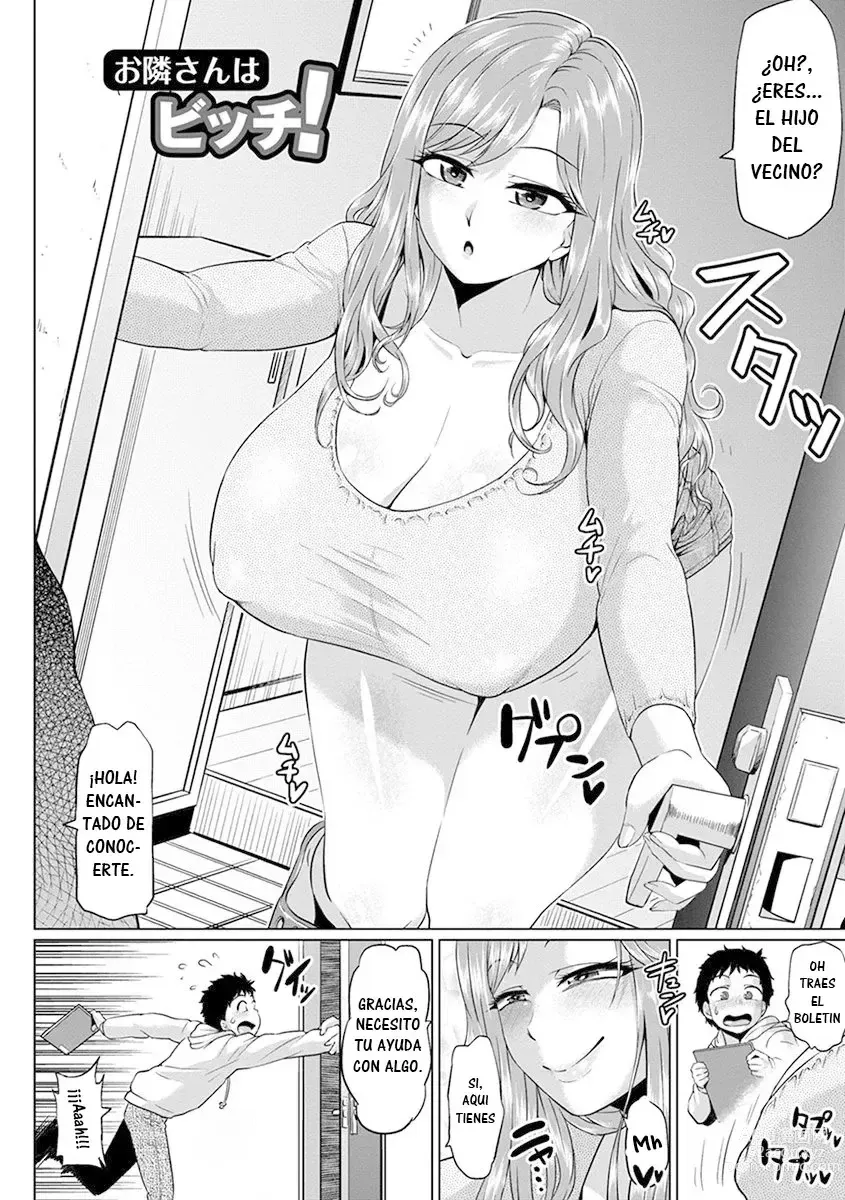 Page 2 of manga Otonari-san wa Bitch!