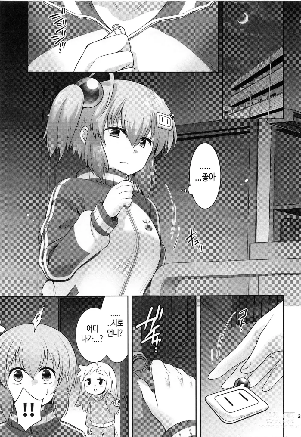 Page 2 of doujinshi Shiro-chan Shokushu Ochi Route