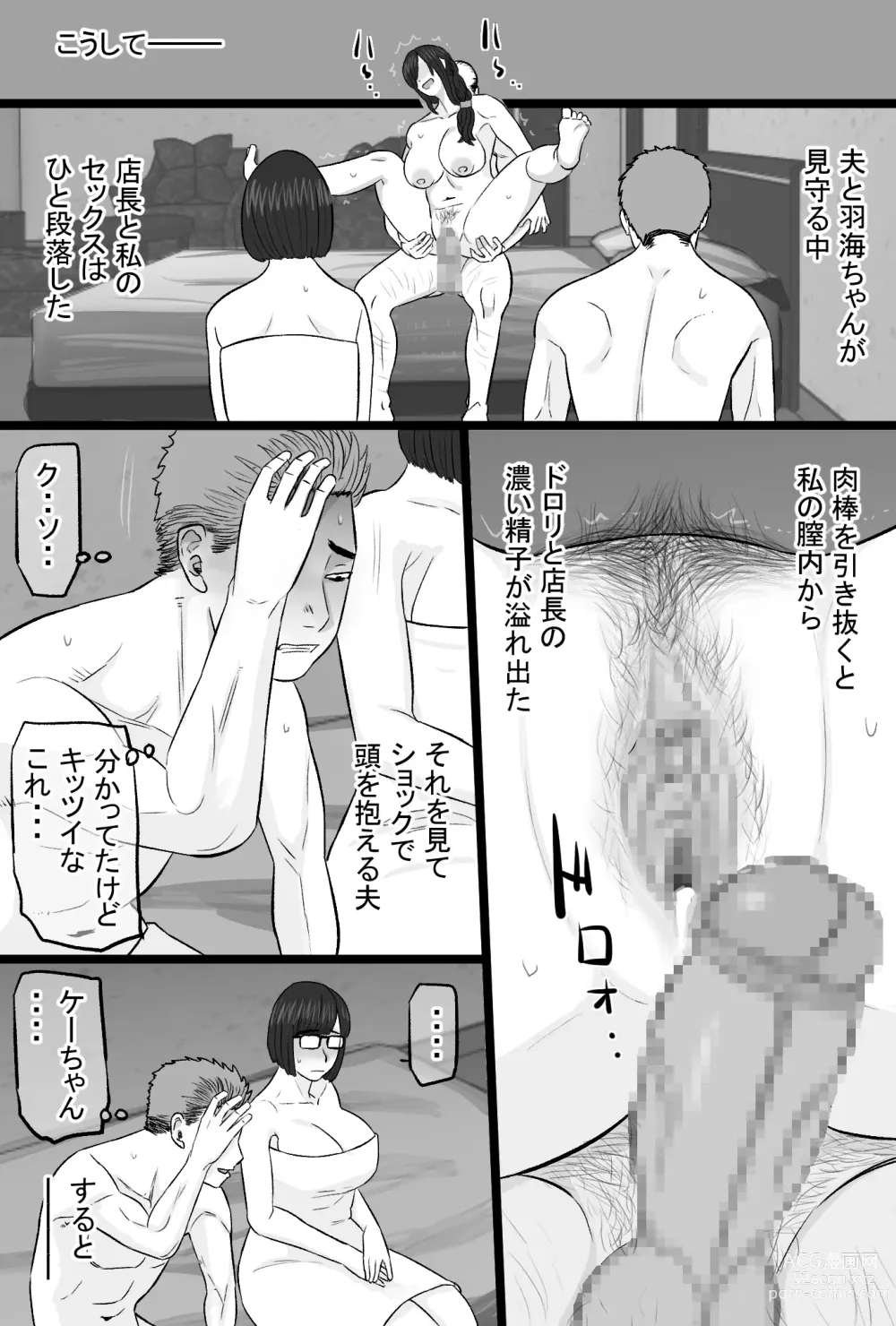 Page 27 of doujinshi Zoku Senshokuzuma 5 Sono Ato no Jimi Kyonyuu Tsuma Shimizu Keiko Fuufu Enman Swap Hen