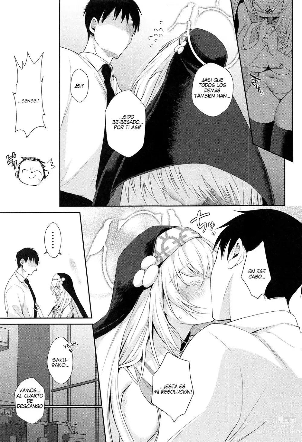 Page 4 of doujinshi Wappi~ Sakurako-sama es demasiado facil