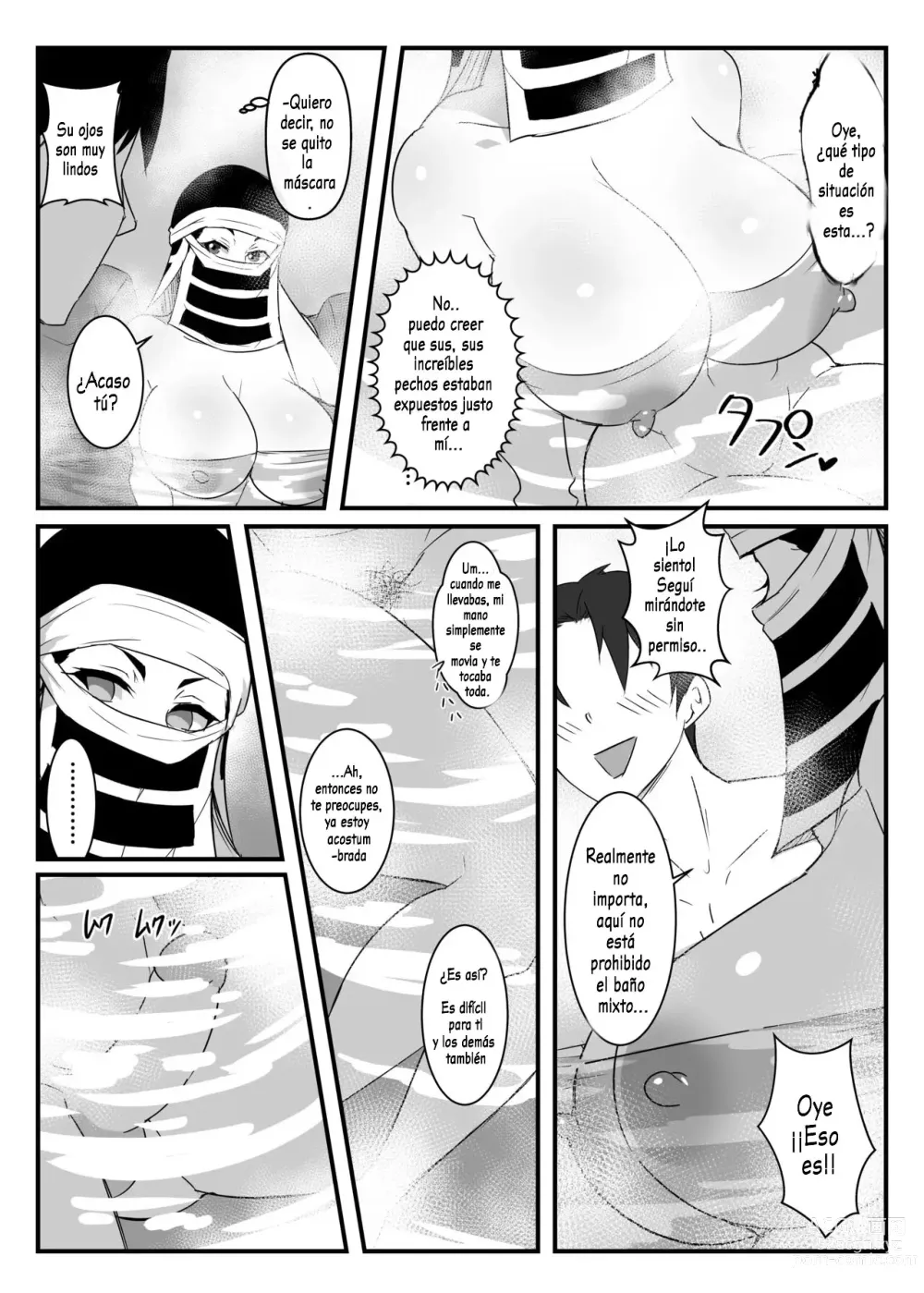 Page 11 of doujinshi Kakushi no Onee-san no Hon 2 ~Yukemuri Katana Kaji no Sato Hen~