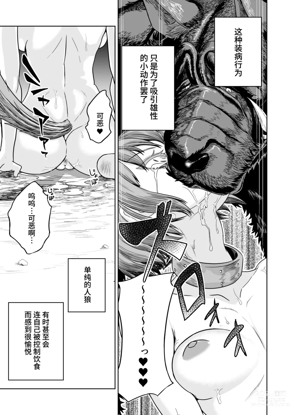 Page 14 of doujinshi 纯爱繁殖房 -狼少女的调教方法-