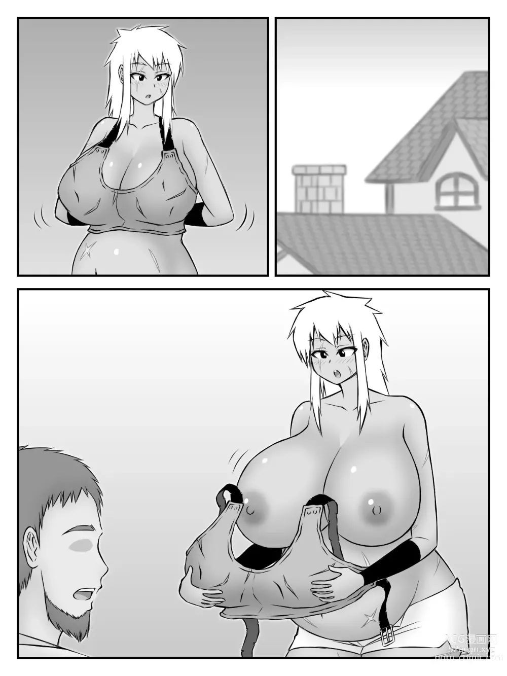 Page 55 of doujinshi Oppai to Armor