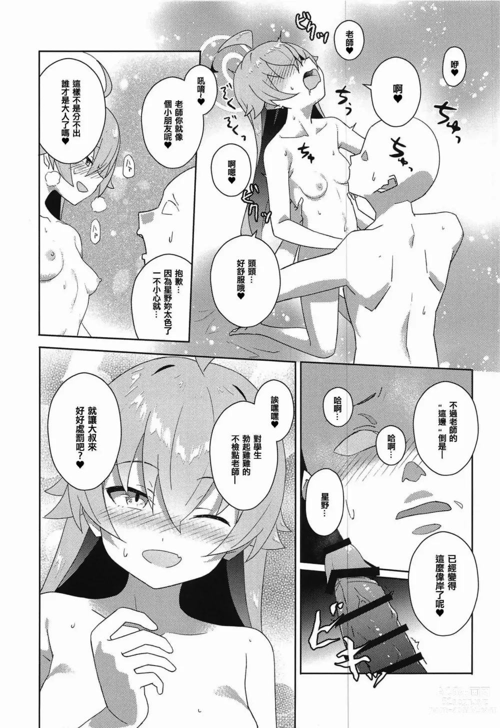 Page 10 of doujinshi Youkoso Kivotos Ihou Fuuzokuten e